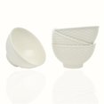 thumbnail image 1 of FC900-421 Vanille Rouge Bols de Fruits Blancs Nantucket de 20 oz - 5,5 Po - Ensemble de 4, 1 of 1