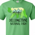 thumbnail image 4 of Inktastic Yellowstone National Park- Mountains and Bear Shape T-Shirt, 4 of 5