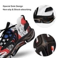 thumbnail image 7 of Puerto Rico Walking Shoes for Men Woman Lightweight Tennis Fashion Elastic Sports Shoes Cushion Basketball Shoes, 7 of 7