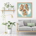 thumbnail image 4 of Cuadros Decorativos Baby Angel DIY bordado completo conjunto lienzo hilo de algodón pintura punto de cruz Tmvgtek embutido en tela, 4 of 9