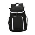 thumbnail image 3 of Mochila de baloncesto, bolsa de almacenamiento para equipo de fútbol, ​​mochila de hombro ajustable negro, 3 of 9
