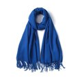 thumbnail image 2 of Foulard Femme Chaude Automne à Carreaux pashmina Foulards avec Pompons, 2 of 5