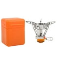 thumbnail image 3 of Stainless Steel Durable Mini Camping Oven, Portable Mini Gas Stove, For Hiking Outdoor Picnic Camping, 3 of 8