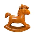 thumbnail image 2 of Estatua de caballo mecedor, figura decorativa, artesanía, decoración del hogar, regalo de cumpleaños Estilo D, 2 of 9