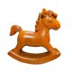 thumbnail image 2 of Estatua de caballo mecedor, adorno de mesa, artesanía artística, figura decorativa rústica para Estilo C, 2 of 9