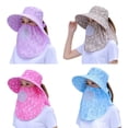thumbnail image 2 of Sun Shade Hat Foldable UV Portection Hat for Women, 2 of 7