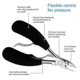 thumbnail image 3 of podiatrist toenail clippers, professional thick ingrown toe nail clippers for men seniors, pedicure clippers toenail cutters, super sharp curved b, 3 of 5
