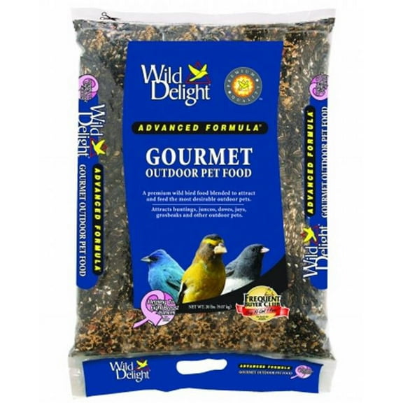 D&D Commodities Wild Delight Gourmet Outdoor Pet Food 20 Pound 368200