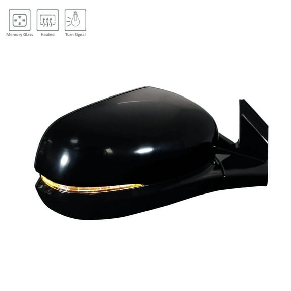 New Aftermarket  Premium Passenger Side Door Mirror Power Heated Not Painted 76200TG7A21ZF fits 2016-2018 Honda Pilot