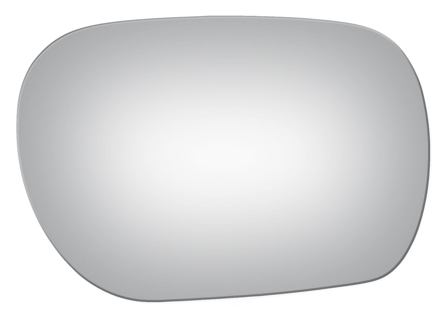 Burco Side View Mirror Replacement Glass - Clear Glass - 3296