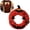 I10_Orange 12.2x11.42in, variant on SMKE Gothic Candle Holder Wreath with Black Needle Wrap Bat Ornament – Eerie Halloween Table Centerpiece for Mantel Shelf Dining Decor,Spooky Gothic Home Decor for Indoor Window Wall Display