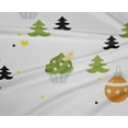 thumbnail image 4 of oneOone Polyester Lycra White Fabric Christmas Sewing Fabric By The Yard Printed Diy Clothing Sewing Supplies 56 Inch Wide, 4 of 4