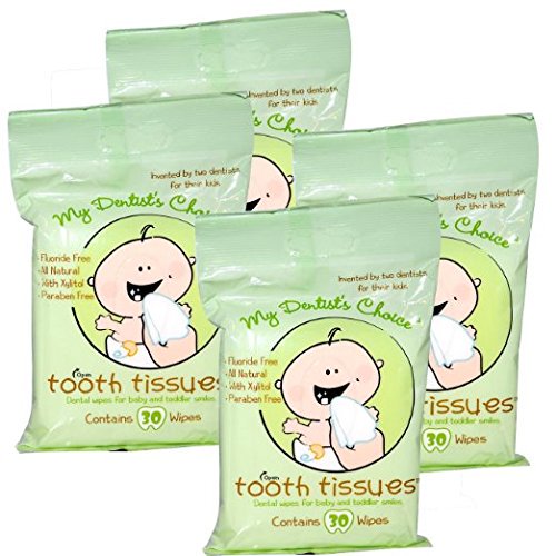 My Dentist's Choice Tooth Tissues Dental Wipes for Baby or Toddler (4
