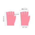 thumbnail image 2 of Dyfzdhu Fall Winter Knitted Woolen Mens Womens Half Finger Warm Gloves Solid Color Leaky Finger Gloves, 2 of 3
