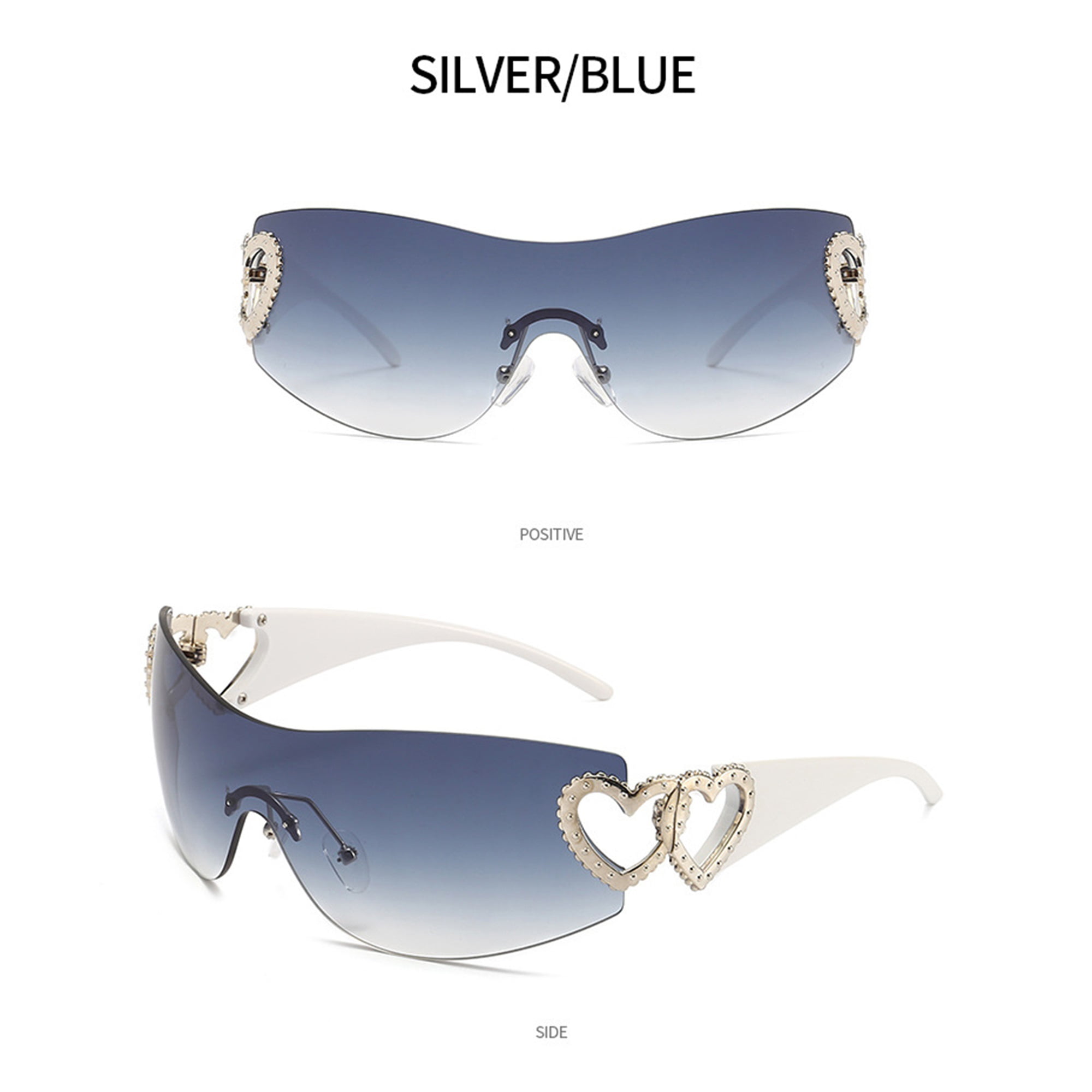 Lightweight rimless glasses sale