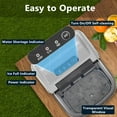 thumbnail image 5 of Ice Maker Countertop, Portable Ice Machine with Self-Cleaning, 26.5lbs/24Hrs, 9 Bullet Ice Cubes in 6 Mins, Ice Basket and Scoop, Ideal for Home, Kitchen, Bar, Camping, 5 of 14