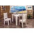 thumbnail image 6 of Homestead Collection Square 4 Post Dining Table, Clear Lacquer Finish, 6 of 6