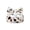 Light Brown, variant on Mskk Furry Leopard Cat Fox Half‑Face Mask, Plush Animal Cosplay Eye Mask, Halloween Carnival Fancy Dress Costume Party Accessory for Adult, Gold