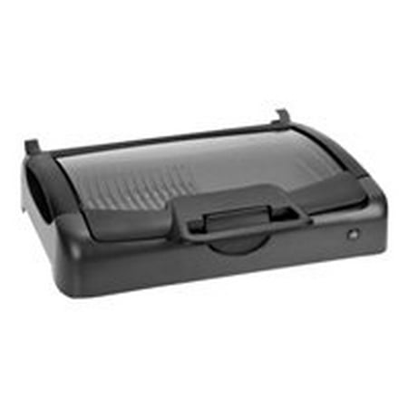 Kalorik GR 28215 Indoor/Outdoor Carry Grill with Glass Lid