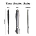 thumbnail image 2 of 6g 10cm Soft Fishing Lures - 5Pcs Bass Trout Swimbaits with Paddle Tail, 2 of 5