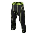 thumbnail image 1 of Pantalon de Compression pour Hommes Quatre Saisons Simple Exercice Serré Entraînement Physique Course Étirement Basketball Base Entraînement, 1 of 5