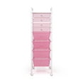 thumbnail image 3 of Humble Crew Essentials 8 Drawer Rolling Storage Cart with Wheels, Pink, 3 of 7