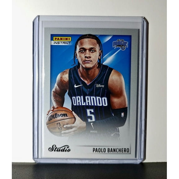 Paolo Banchero 2024-25 Panini NBA Studio #8 Card Orlando Magic 1/275