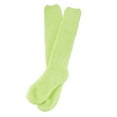 thumbnail image 5 of Women's Extra Large Fuzzy Knee High Soft Colored Socks - Assortment D - 4 Pairs, 5 of 7