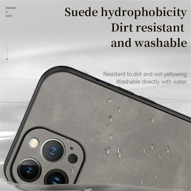 for iPhone 13 Pro Max Case, Classic Soft TPU and PU Leather Slim Cover  Case, Anti-Vibration Anti-Slip Ultralight Luxury Phone Case Cover for iPhone  13 Pro Max 6.7 Inch for Men &