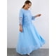 thumbnail image 5 of Plus Size Long Dresses Female Embroidery Floral Elegant Party Dresses Clothes for Chubby Big Size Women Clothing, 5 of 5