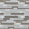thumbnail image 5 of Glena 11.8" x 11.8" Rectangular Laminated Glass Mosaic Wall Tile in Gray, 5 of 11