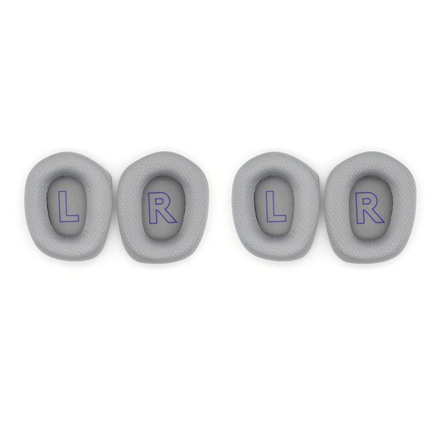 Kearding Almohadillas para los oídos Cojín para auriculares montados en la cabeza Almohadillas para los oídos Accesorios de la cubierta de Type1 NO1