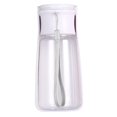 thumbnail image 3 of Botella de agua para mascotas, botella para beber para mascotas, vaso de agua plegable portátil para perros, dispensador de agua para pesca, Camping, Blanco Yinane Botella de bebida para mascotas, 3 of 8