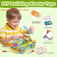 thumbnail image 2 of Zacro STEM Building Toys Blocks Set for Boys, 10-in-1 Educational Construction Kits Learning Toys with Storage Box, Creative Activities Games Toy Gift for Kids Toddler Girls Boys Age 4+, 2 of 7
