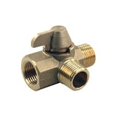 thumbnail image 1 of 3-Way M-M-F Brass Diverter Valve, 1 of 1