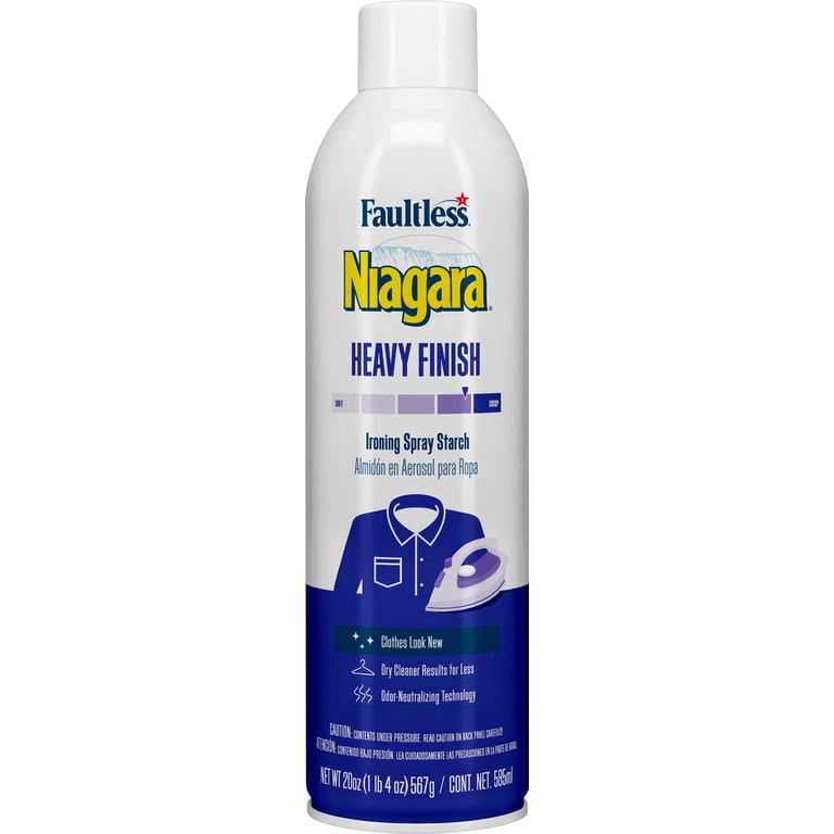 Niagara Heavy Finish Ironing Spray Starch, 3-Pack photo 3