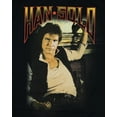 thumbnail image 2 of Star Wars T-Shirt Men's Han Solo Photo Character Design Adult Graphic Print Tee, 2 of 5