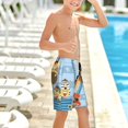 thumbnail image 6 of Rocae Giraffe Come Out From Zipper for Teen Beach Trunks Boys Swim Trunks with Compression Liner Quick Dry Board Shorts, 6 of 9