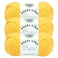 thumbnail image 1 of Fil Lion Brand Feels Like Butta® Fil #4 Medium/Worsted 100g/199m 3-Paquet, 1 of 9