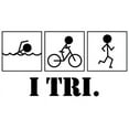 thumbnail image 3 of CafePress - I Tri. - 11 oz Ceramic Mug - Novelty Coffee Tea Cup, 3 of 6