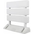 thumbnail image 5 of Asiento de ducha plegable montado en la pared Capacidad de carga 130 kg Asiento de ducha plegable Taburete plegable para baño Taburete plegable de pared Blanco, 5 of 5
