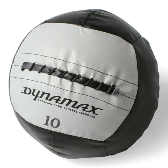 Power Systems Dynamax 14" Medicine Ball (10 lb), Soft-Shell Weighted Medicine Ball for Full Body Training