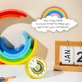 thumbnail image 2 of Visual Timer for Kids, 60-Minute Countdown Timer for Classroom Office Kitchen, Desk Timer Kids Time Management Tools with Silent Operation, Pomodoro Time Rainbow Pattern (Yellow), 2 of 13
