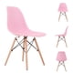 thumbnail image 1 of SET DE 4 SILLAS EAMES HOMEASY MINIMALISTAS COLOR ROSA, 1 of 6