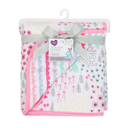Parent's Choice Jersey Knit Blanket, Pink