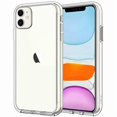 thumbnail image 1 of wonima44 Case for iPhone 11 6.1-Inch, Non-Yellowing Shockproof Phone Bumper Cover, Anti-Scratch Clear Back (Clear), 1 of 1