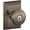 Antique Pewter, variant on Schlage F51APLY625ADD Plymouth Keyed Entry Single Cylinder Door Knob Set - Chrome