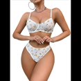 thumbnail image 2 of Conjunto de Ropa Interior Push Up con Aros y Estampado Floral (Impreso) XL, 2 of 9