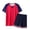 Z01-Watermelon Red, variant on Zshosam Toddler Boy Summer Outfits Sets Toddler Baby Boy Clothes Summer Outfit Striped Short Sleeve T-Shirt Shorts Set Size 2T 3T,(Light Blue 2-3 Years)