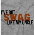thumbnail image 2 of Got Swag Like Uncle Nephew Niece Youth T Shirt Tee Boys Infant Toddler Brisco Brands 5T, 2 of 5